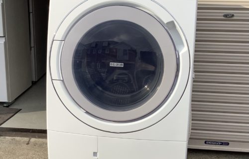 福岡市西区でドラム式洗濯乾燥機を出張買取させて頂きました。HITACHI 